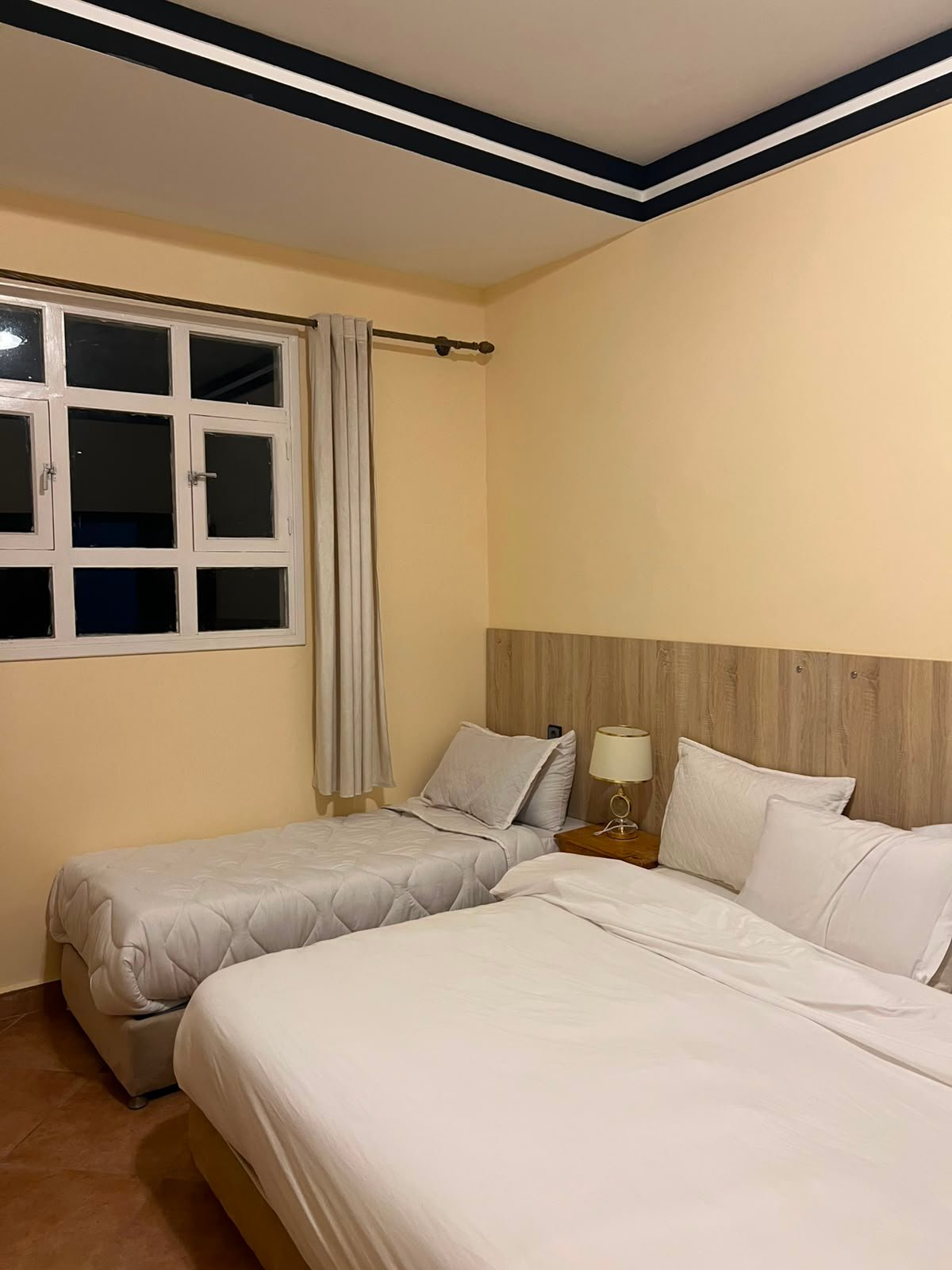 Twin room at MarySol SurfCamp, Tamri, Morocco
